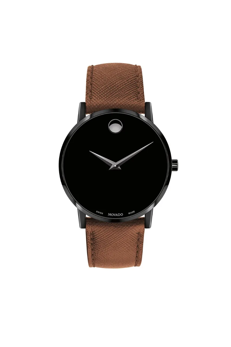 Obsidian Vintage Leather Watch | Leather Strap Watches